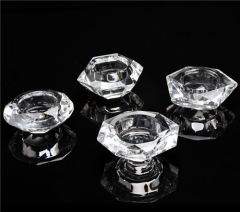 Cheap Wholesale Star Designed Crystal Candle Holder