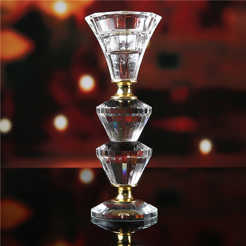 Tall Golden Silver Flower Stand Metal Candle Holder Centerpieces