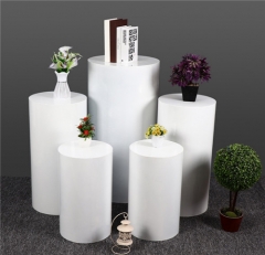 Party Round Arches White Function Table Dessert Table Wedding Decoration Pillars