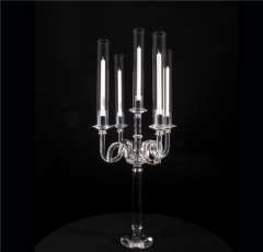 Modern Pillar Candle Holder Table Lampshades Candelabra Wedding Centerpiece