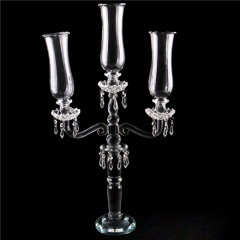 Manufacture Wholesale Crystal Candle Cup Holder Luxury Vase Antique
