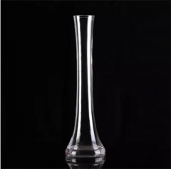 Wholesale Cheap Tall Clear Glass Vase For Wedding Centerpieces