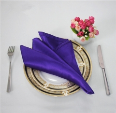 Cotton Dinner Magic Cocktail Folded Natural Linen Table Napkins