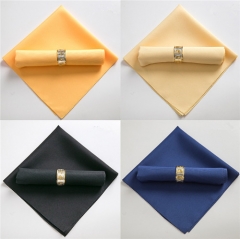 Stocked Wedding Banquet Hotel Colored Napkin Cloth