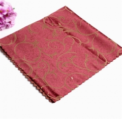 Factory Wholesale Gold 100% Polyester Napkin Cloth