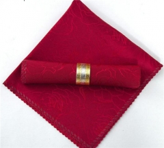 Colorful Solid Washable Polyester Dinner Table Napkins