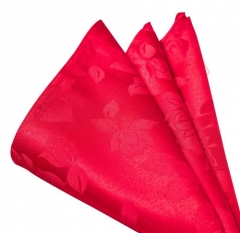 Red Jacquard Table Napkin Made In China