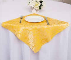 Gold Napkin Cloth 100% Cotton For Hotel Tables