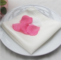 Luxury 100% Purple Polyester Dining Table Napkins