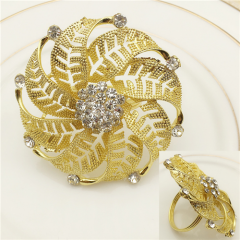 Fashion Sunflower Napkin Ring For Wedding Event