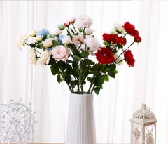 Artificial silk flower wedding centerpiece flower bridal bouquet