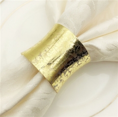 Custom Gold Napkin Rings For Wedding Thanksgiving Decoration
