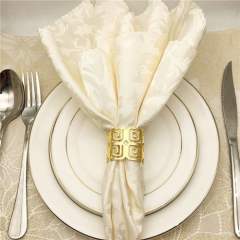 Metal Napkin Ring Wedding Party Dinner Table Decoration