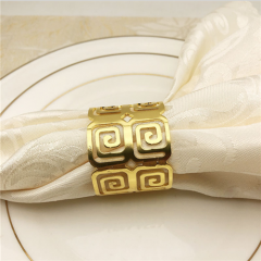 Metal Napkin Ring Wedding Party Dinner Table Decoration