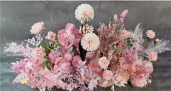 Wholesale flower arrangement wedding flower runner table