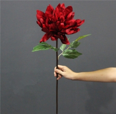 high-simulation artificial press UV peony latex flower,artificial peony