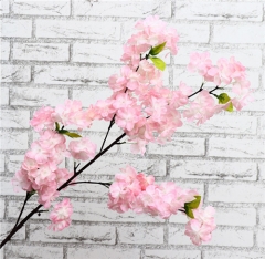 Factory artificial peach blossom for home decoration wedding