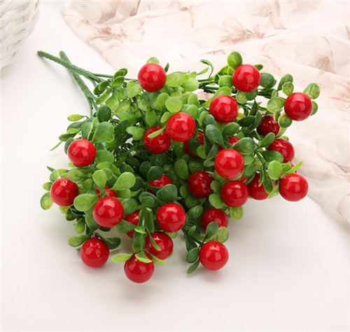 Hot Sale Foam Berry Artificial Fruit Cherry Tree For Home Decoration