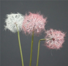 New Design Ethereal Style Artificial Plastic Dandelion Flower Grass