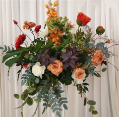 Artificial flower centerpiece for wedding decoration