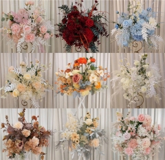 Artificial flower centerpiece for wedding decoration