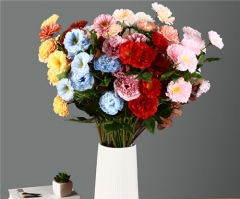 7 head of peony rose flower head artificial flower bouquets arrangement wholesale for Wedding and events decor