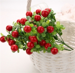 Hot Sale Foam Berry Artificial Fruit Cherry Tree For Home Decoration