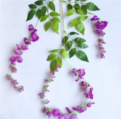 Latest Hanging Wisteria Flower Artificial Flower For Wedding Stage Decorations