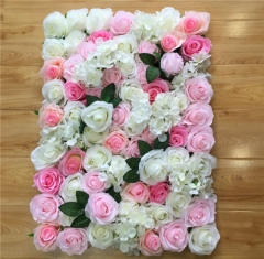 Verified supplier OEM colors table runner artificial backdrop wedding flower wall for dector