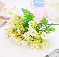 Factory wholesale cheap silk daisy flower artificial flower decoration
