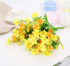 Factory wholesale cheap silk daisy flower artificial flower decoration