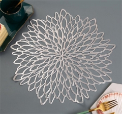 PVC Pressed Vinyl Metallic Place mats