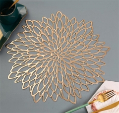 PVC Pressed Vinyl Metallic Place mats