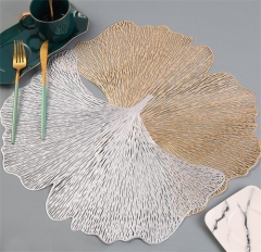 44*30 cm Leaf Shaped Table Place Mat