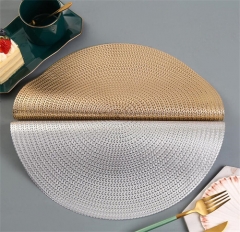 Silver Table Mat For Restaurant Charger Plate