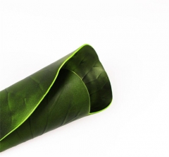 Lotus Leaf Shaped Table Place Mat With Green Colored