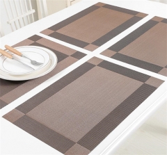 Rectangle Table Place Mat With Multi Colored