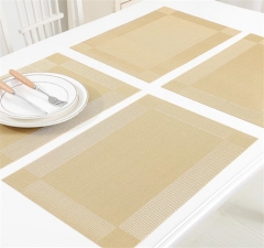 Rectangle Table Place Mat With Multi Colored