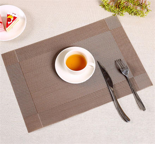 Rectangle Table Place Mat With Multi Colored