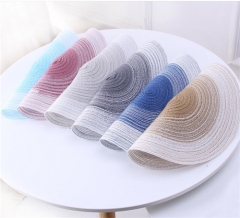 New Arrived Double Colored Rattan Place Mat For Table Decoration