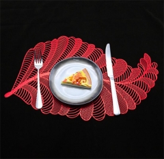 Fish Shaped Colored Dining Table Place Mat