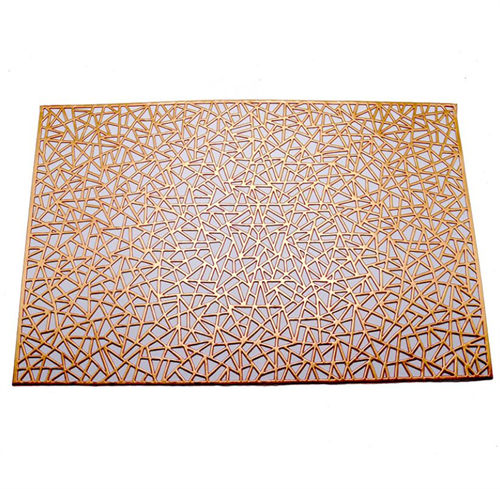 Rose Gold Simple Ins Style Table Place Mat