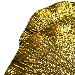 Détail Decoration de Table pour Fêtes de Mariage: Assiettes Chargées Rondes 13