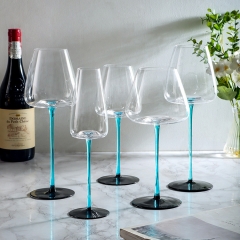 Hersteller Großhandel | Bunte Weingläser mit Relief | Kreative Keramik und PC-Material | Für Hochzeiten