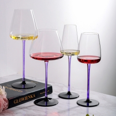 Hersteller Großhandel | Bunte Weingläser mit Relief | Kreative Keramik und PC-Material | Für Hochzeiten