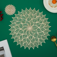 Natürlich gewebtes klassisches Strohmatte, dekorative Tasse und Schale für Landhaus-Esstisch, Haushaltsleinen aus Jute, runde Untertasse