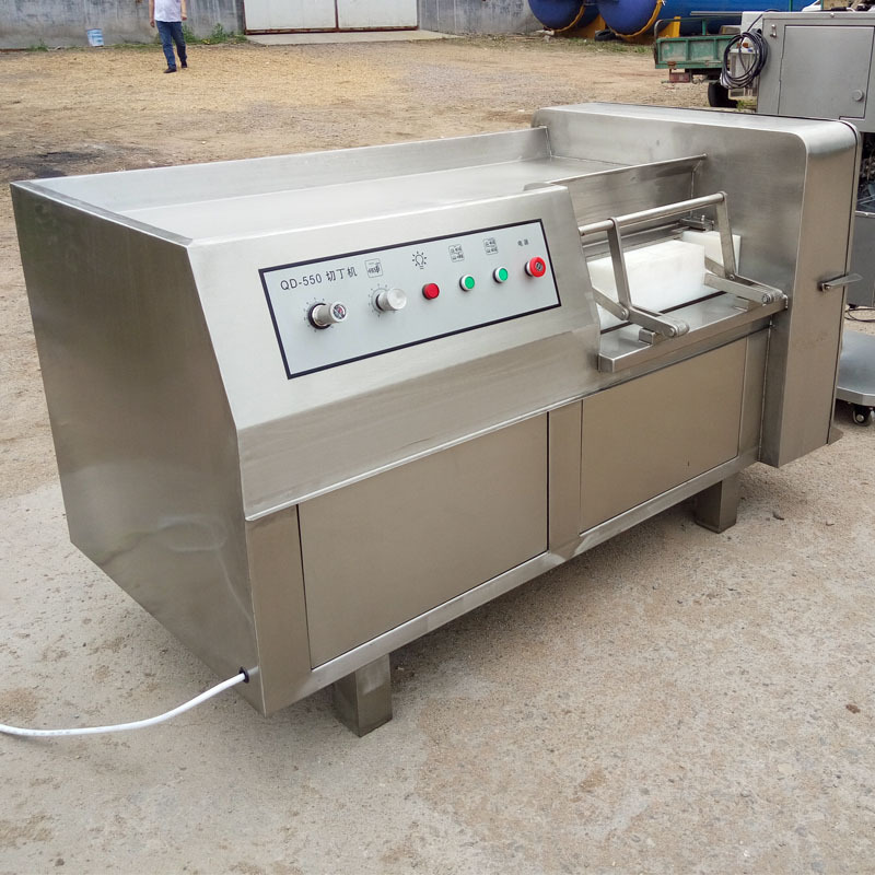 Industrial Big Frozen Fresh Chicken Meat Dicing Dicer Machine