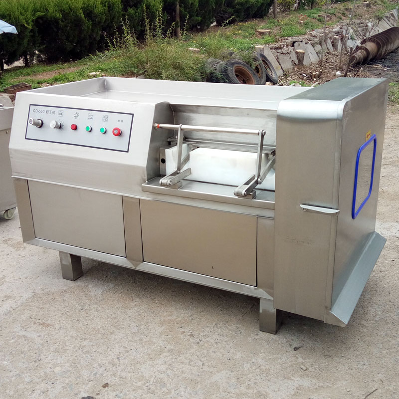 Industrial Big Frozen Fresh Chicken Meat Dicing Dicer Machine