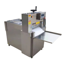 Automatic Fresh Frozen Meat Roll Slicer Slicing Cutting Machines