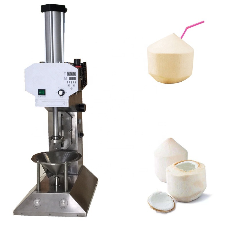 Commercial Automatic Green Tender Young Coconut Peeling Machine Hard Shell